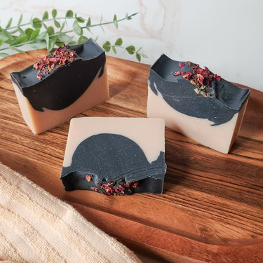 Charcoal Rose Soap