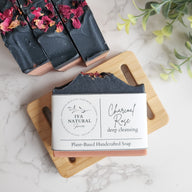 Charcoal Rose Soap